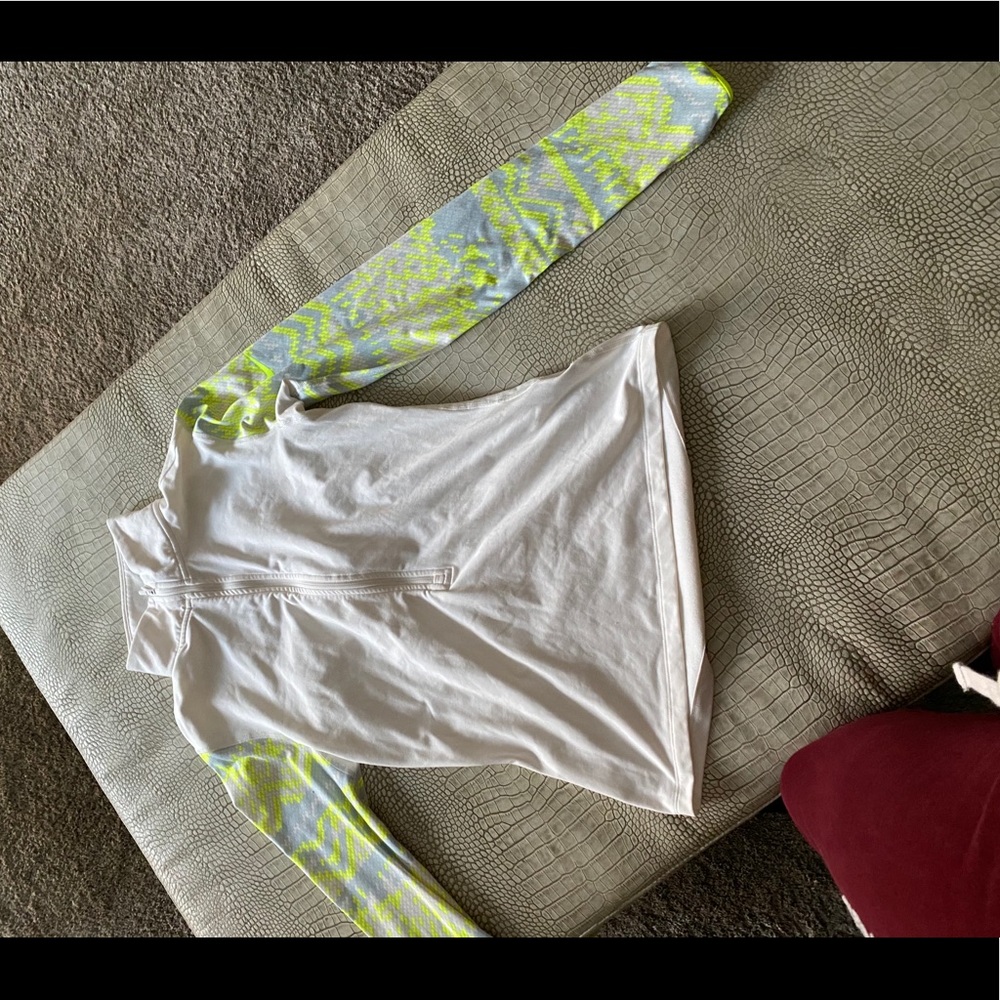 Nike pro dry fit half zip top